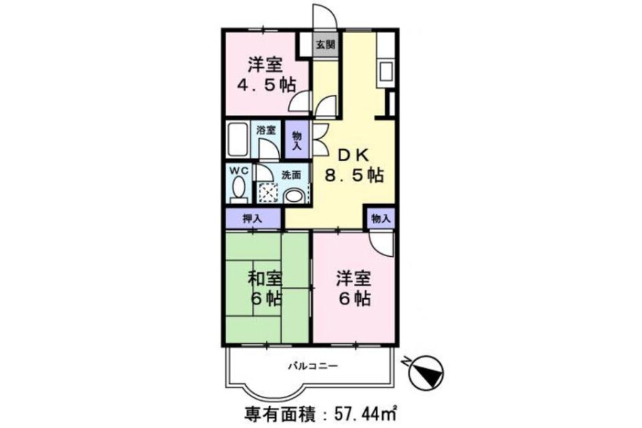 3DK Apartment, Japan — image 2