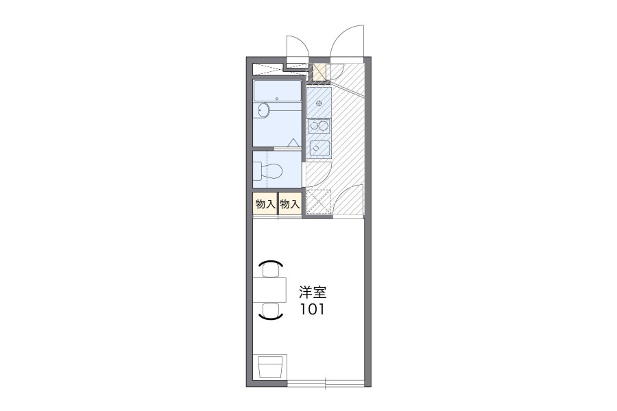 1K Apartment, Japan — image 2