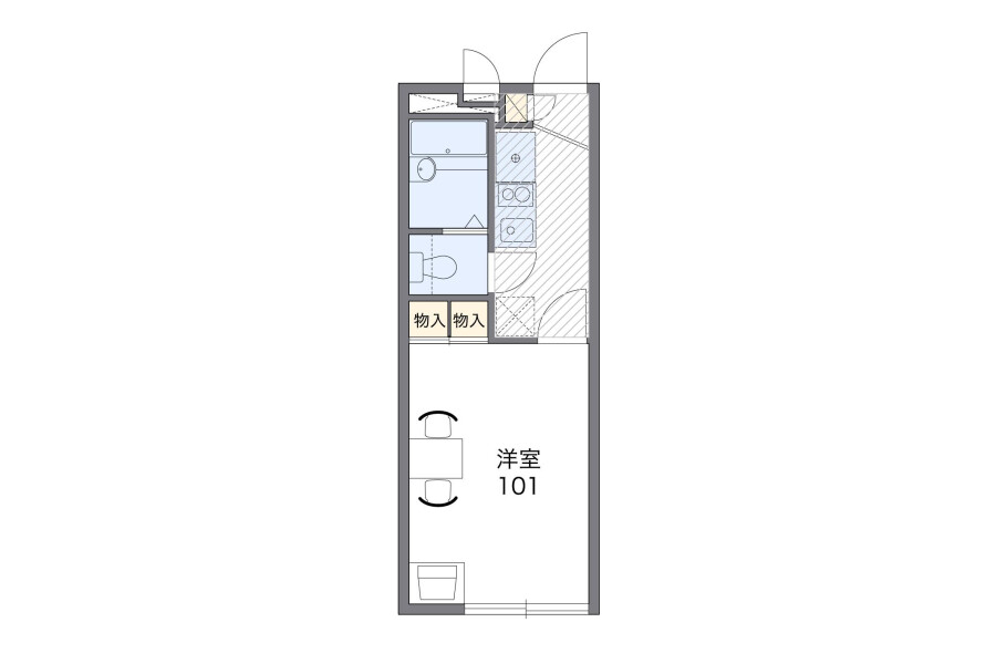 1K Apartment, Japan — image 2
