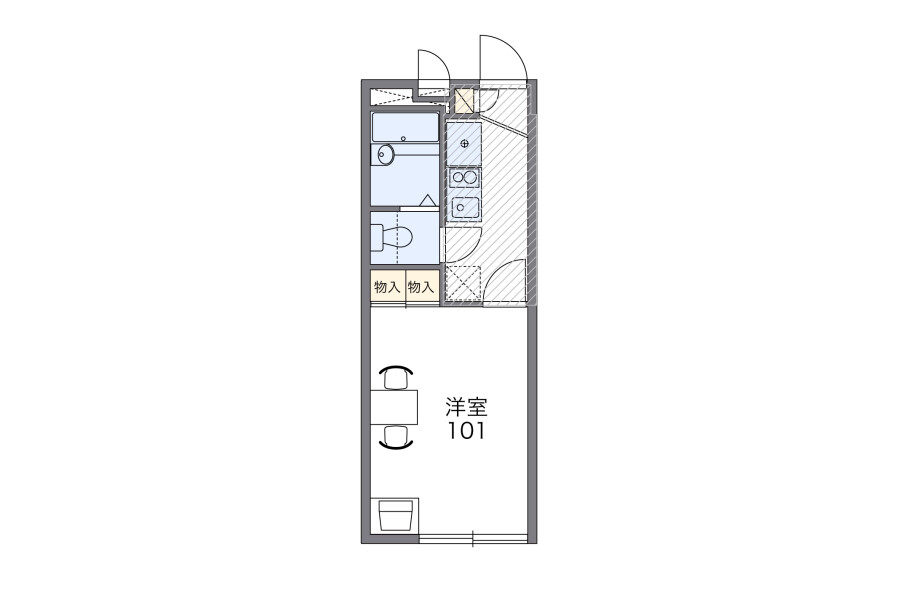 1K Apartment, Japan — image 2