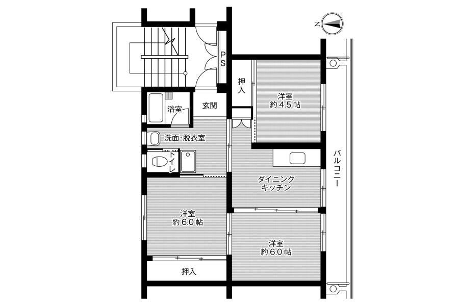 3DK Apartment, Japan