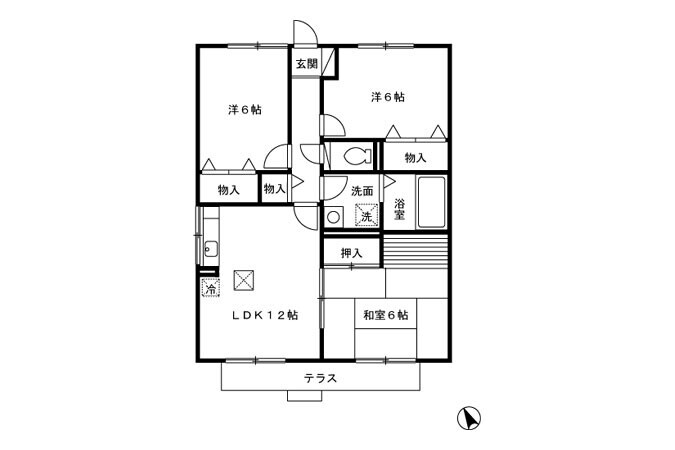 3LDK Apartment, Japan — image 2