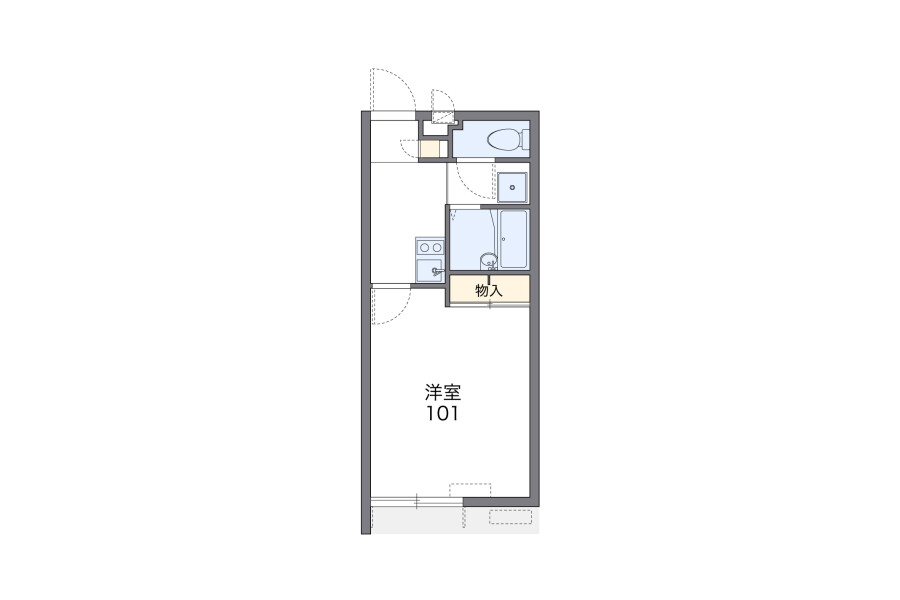 1K Apartment, Japan — image 2