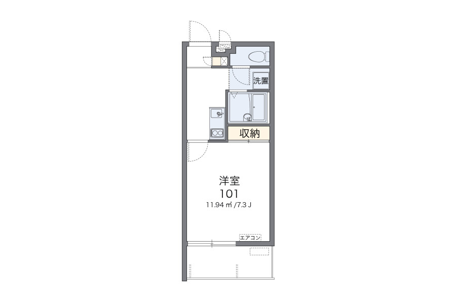 1K Apartment, Japan — image 2