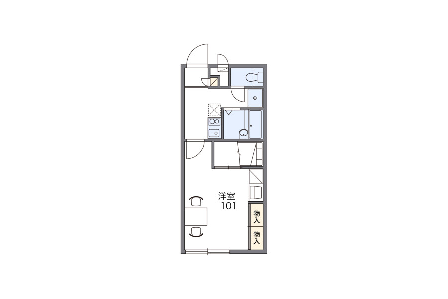 1K Apartment, Japan — image 2