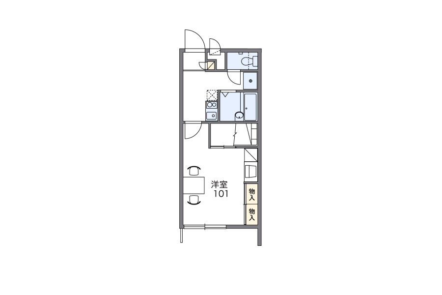 1K Apartment, Japan — image 2