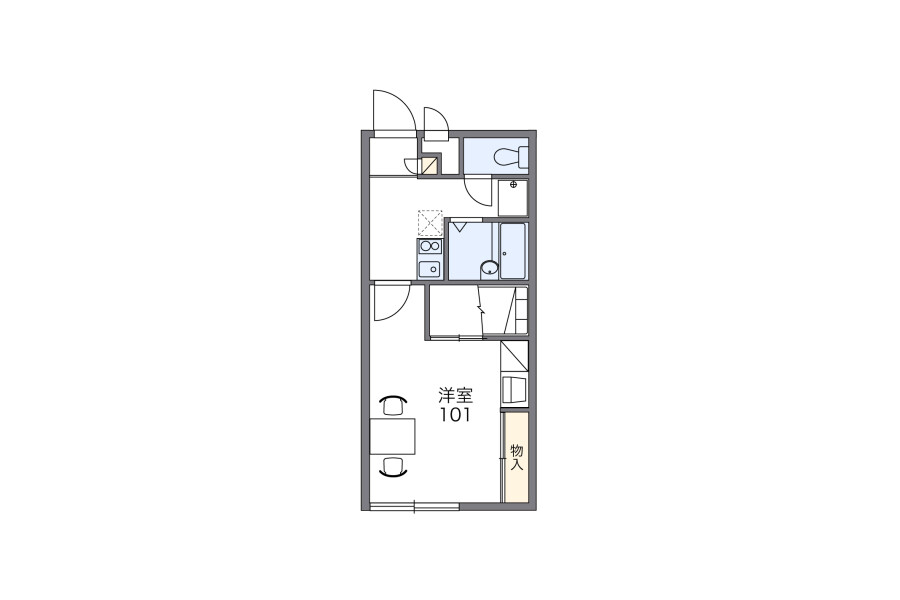 1K Apartment, Japan — image 2