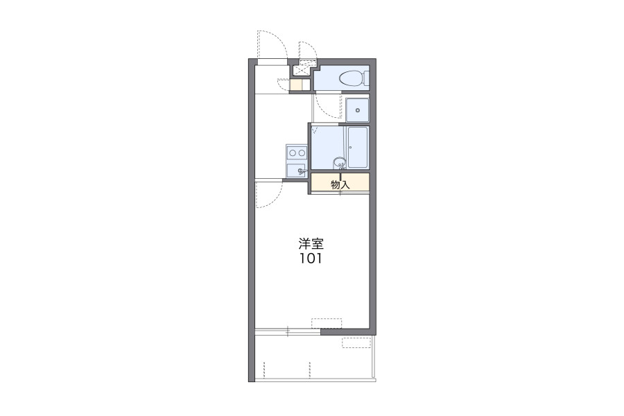 1K Apartment, Japan — image 2