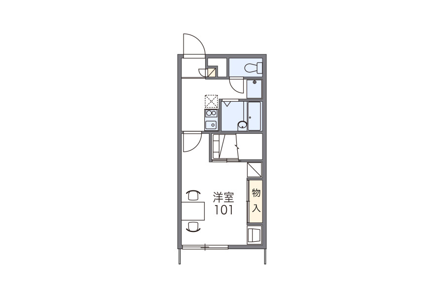 1K Apartment, Japan — image 2