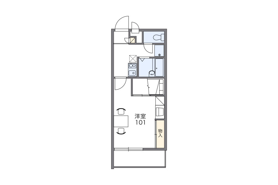 1K Apartment, Japan — image 2