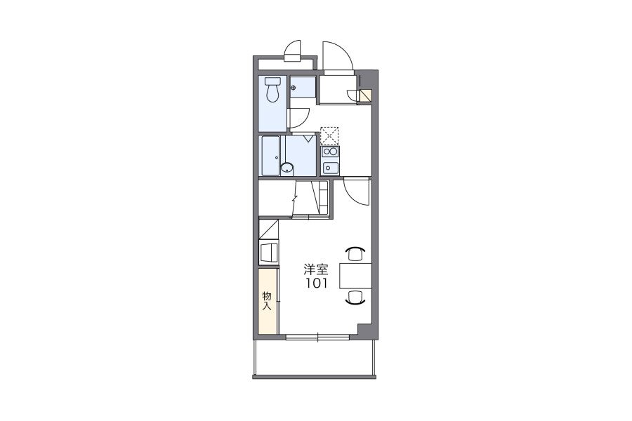 1K Apartment, Japan — image 2