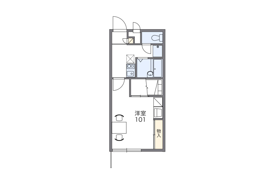 1K Apartment, Japan — image 2