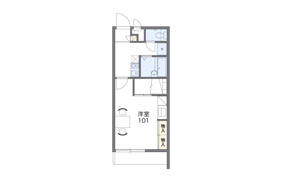 1K Apartment, Japan — image 2