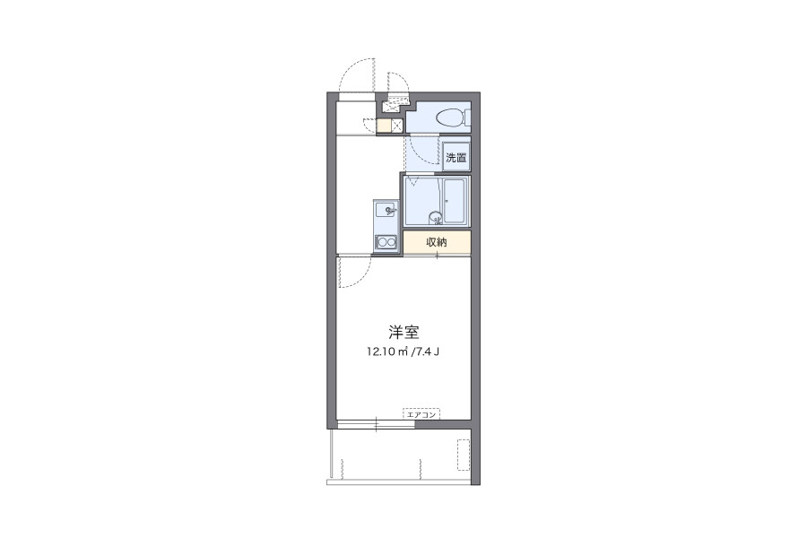 1K Apartment, Japan — image 2