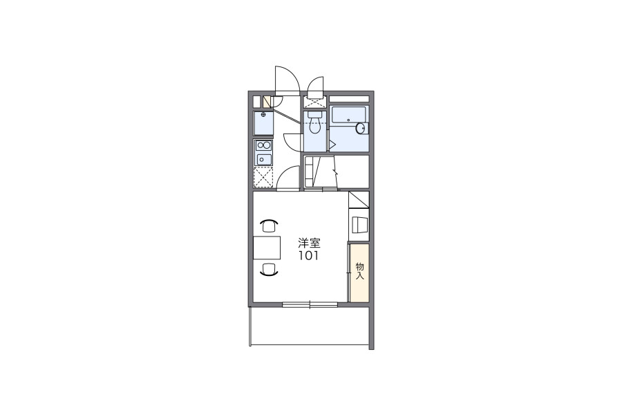 1K Apartment, Japan — image 2