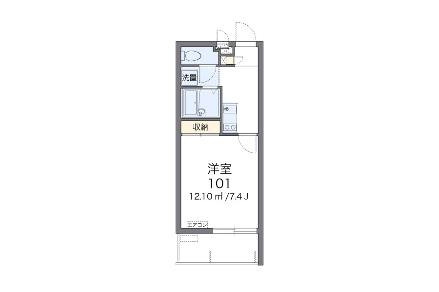 1K Apartment, Japan — image 2