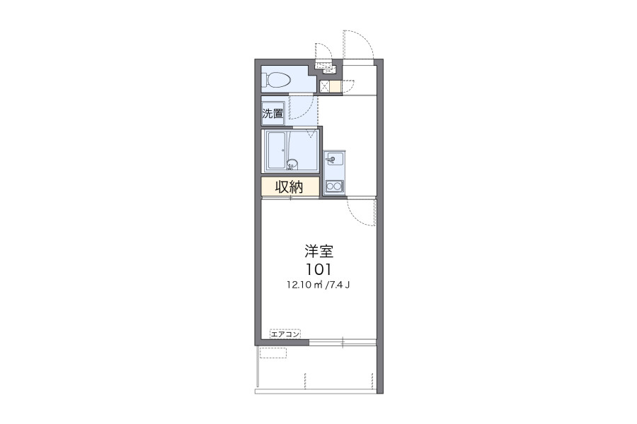 1K Apartment, Japan — image 2