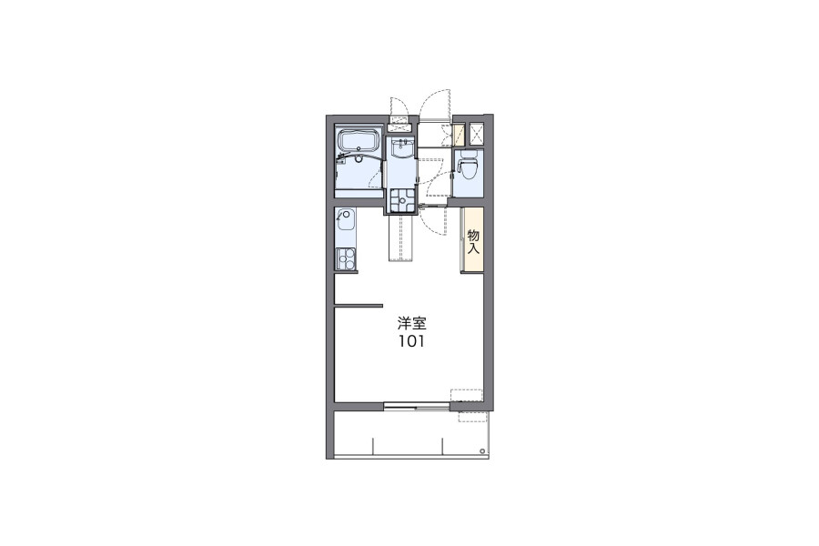 1K Apartment, Japan — image 2