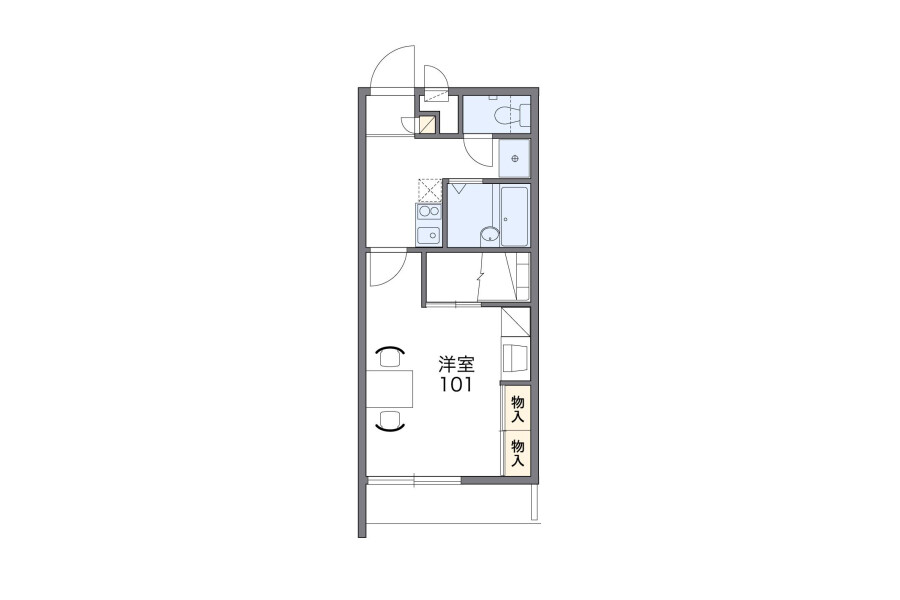 1K Apartment, Japan — image 2