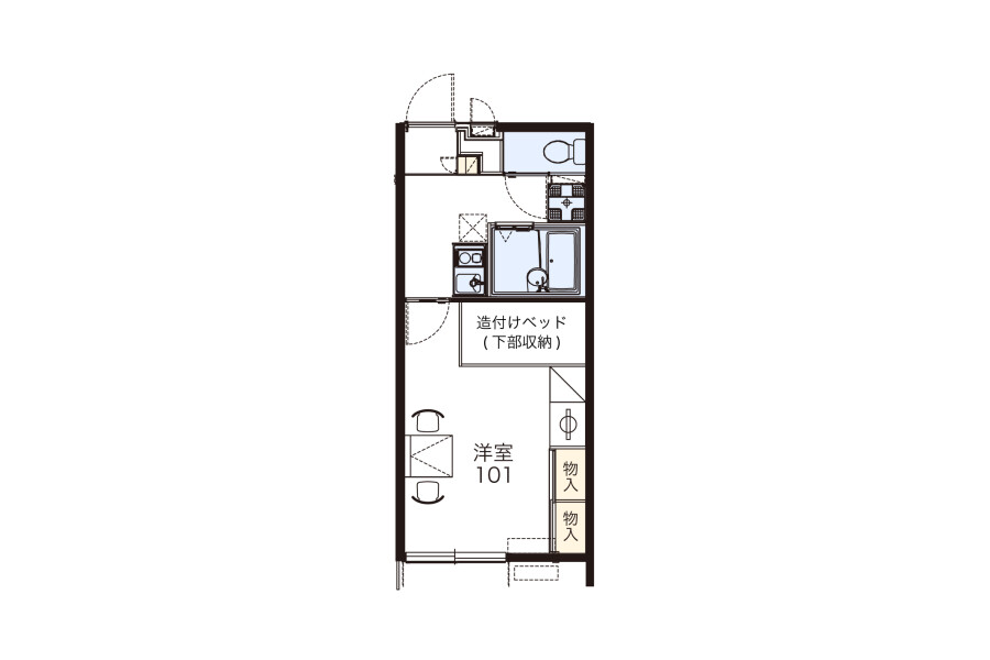 1K Apartment, Japan — image 2
