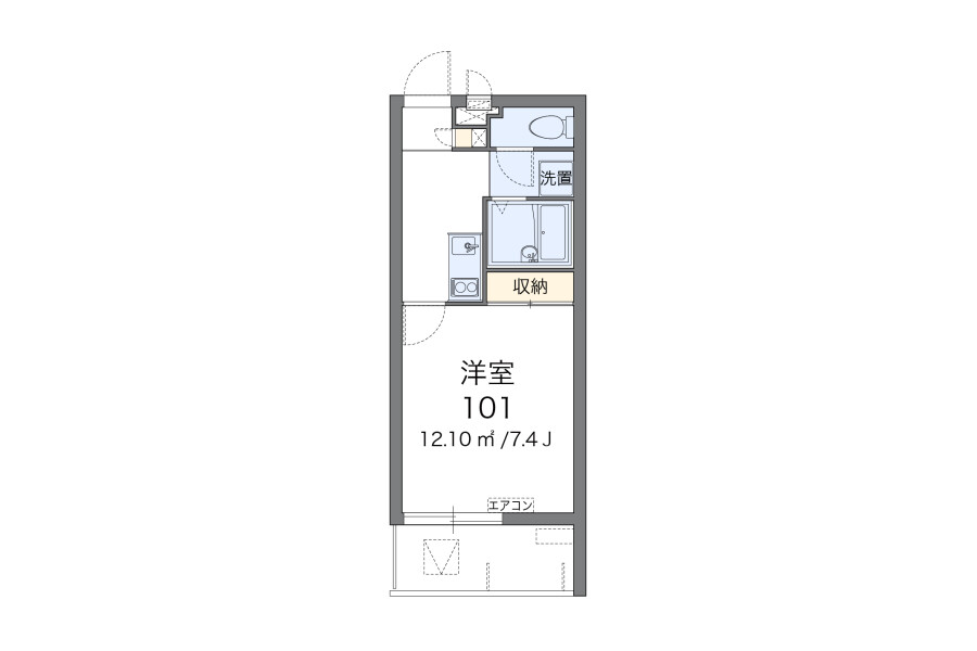 1K Apartment, Japan — image 2