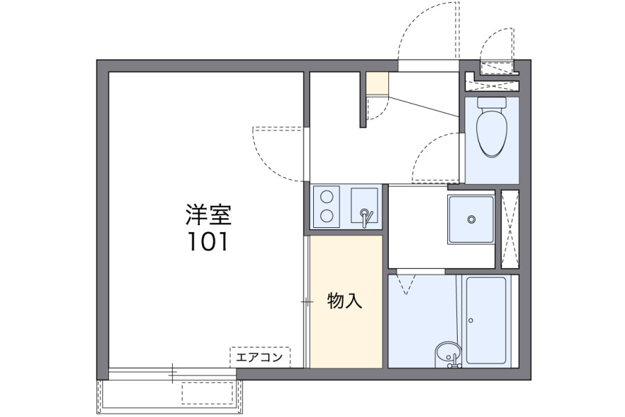 1K Apartment, Japan — image 2