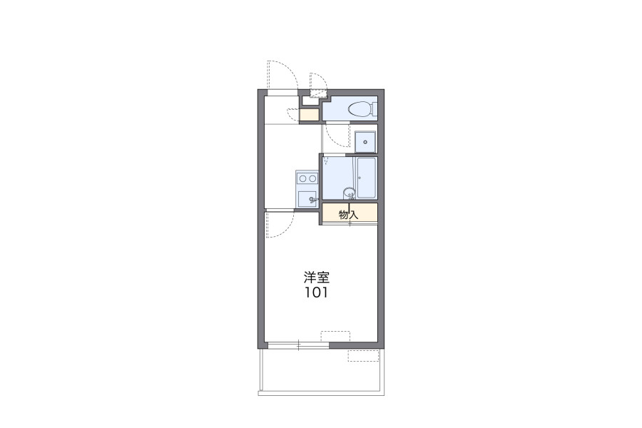 1K Apartment, Japan — image 2