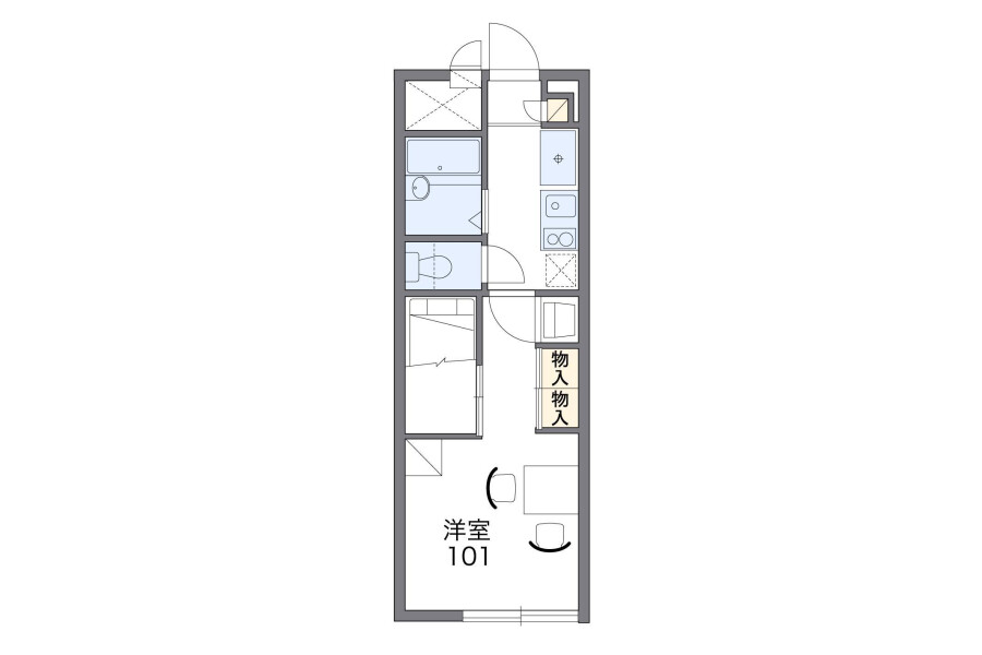 1K Apartment, Japan — image 2