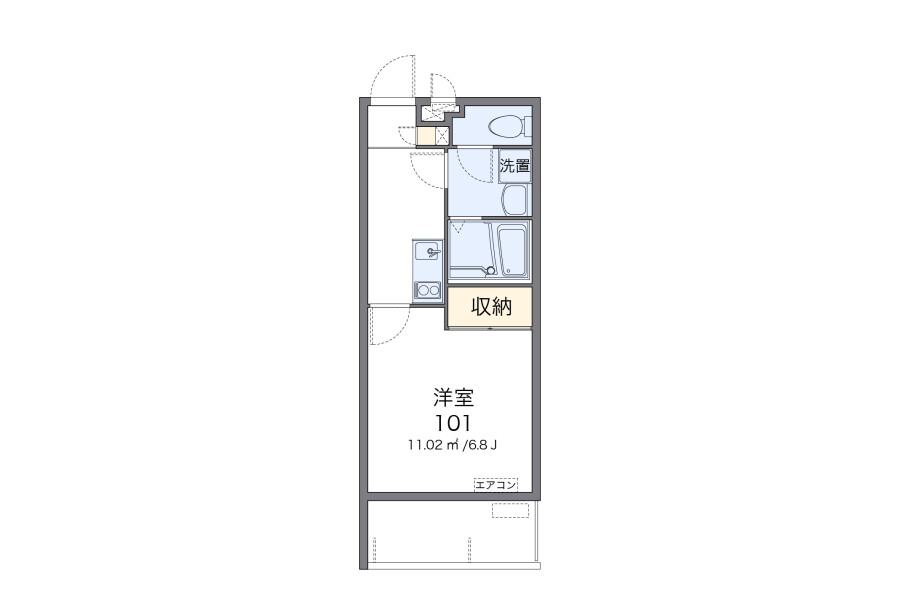 1K Apartment, Japan — image 2