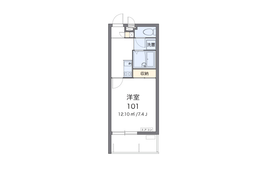1K Apartment, Japan — image 2