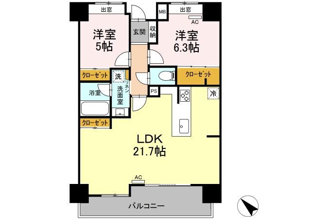 2LDK Apartment, Japan — image 2