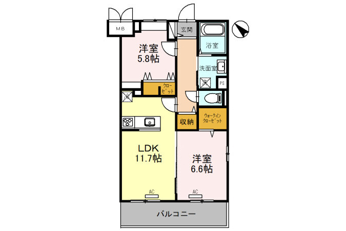 2LDK Apartment, Japan — image 2