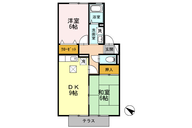 2DK Apartment, Japan — image 2