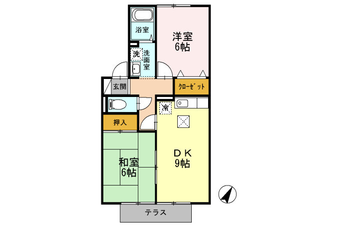 2DK Apartment, Japan — image 2