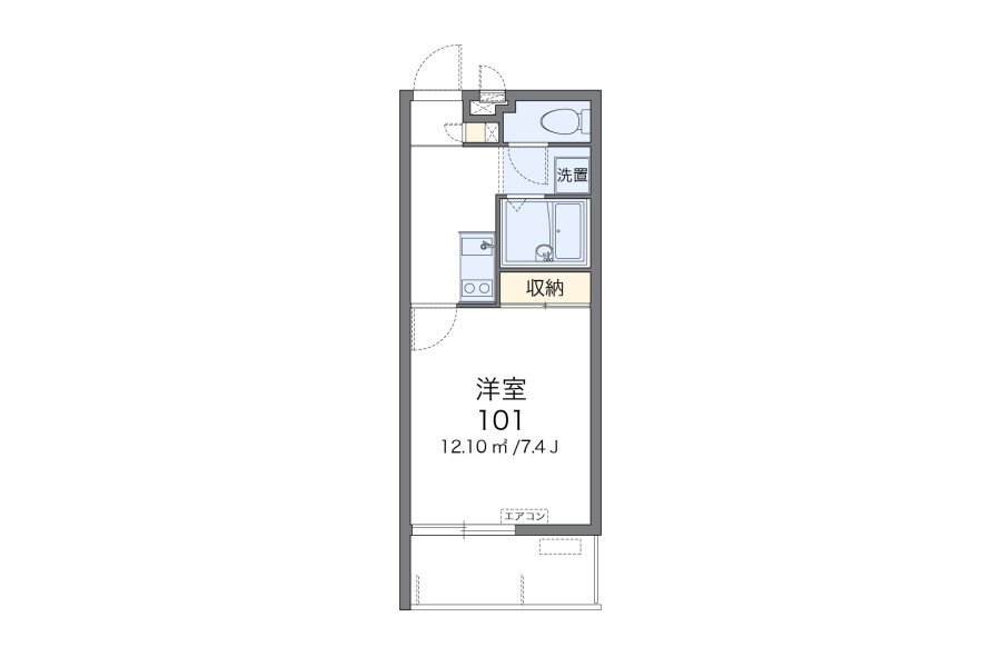 1K Apartment, Japan — image 8