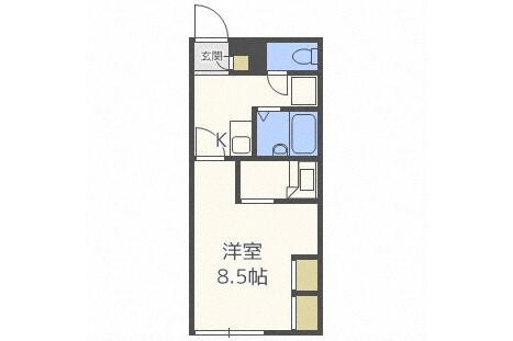 1K Apartment, Japan — image 3