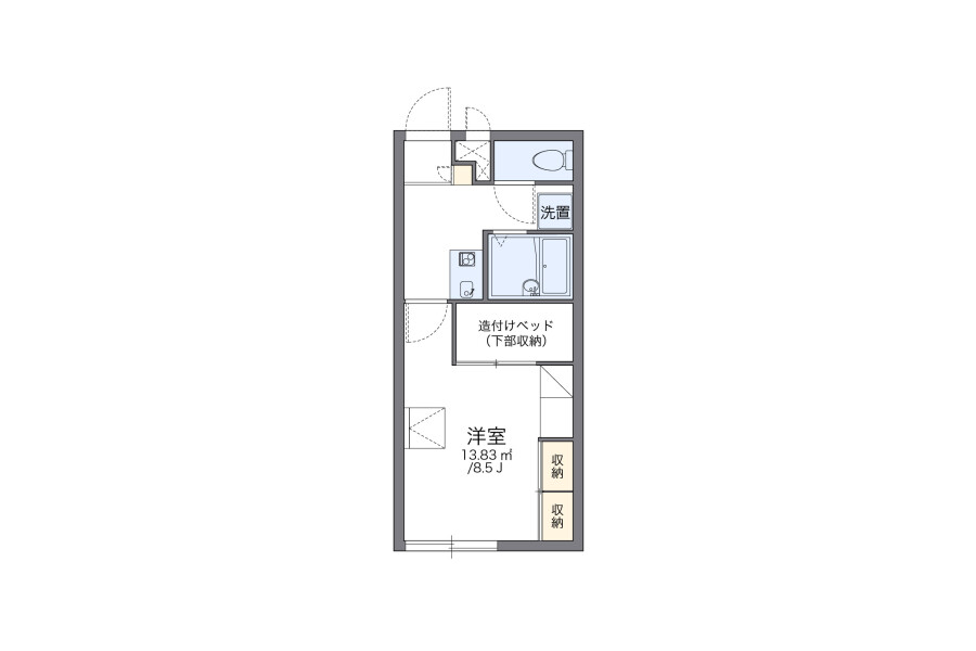 1K Apartment, Japan — image 2