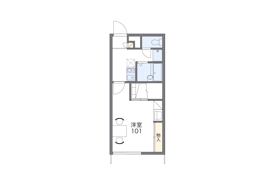 1K Apartment, Japan — image 2